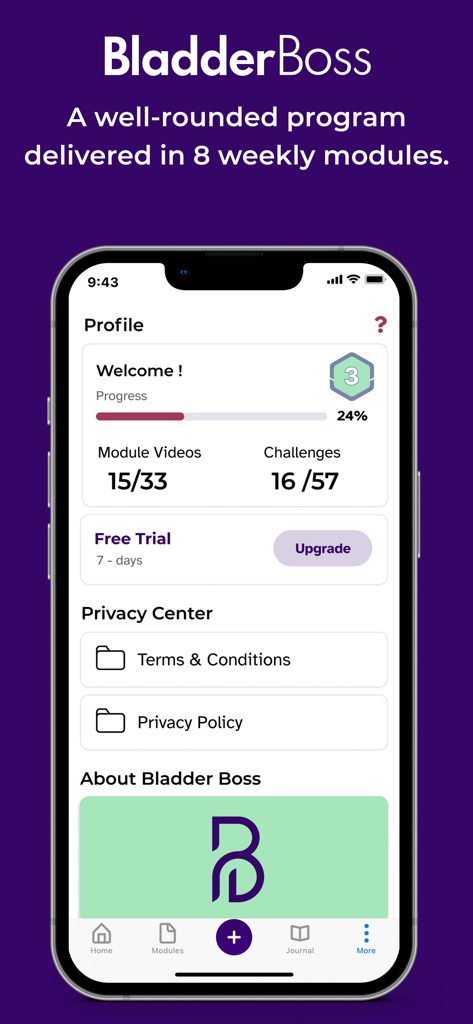BladderBoss - Health & Fitness App | MWM