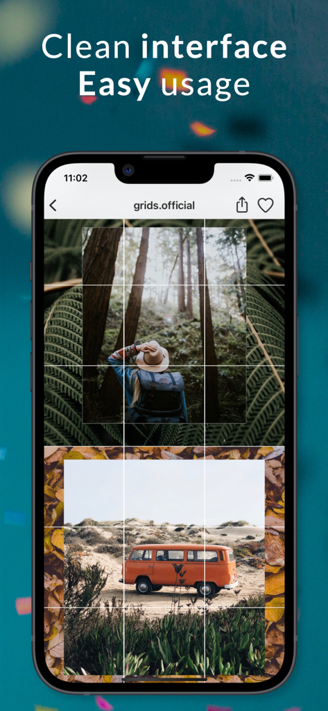 Story Viewer · Saver by Picuki - Picuki app interface showing a clean grid view of an Instagram profile for easy browsing.