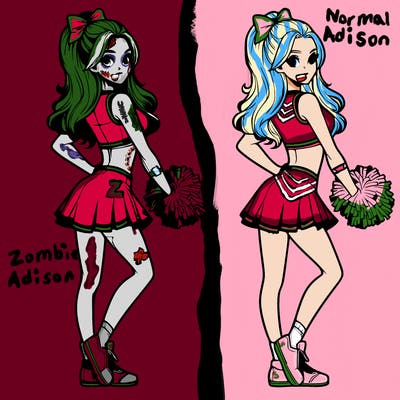 realistic cheerleader