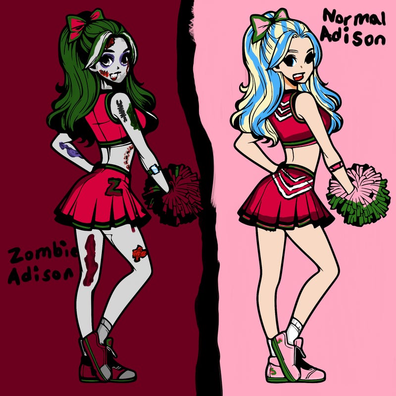 realistic cheerleader