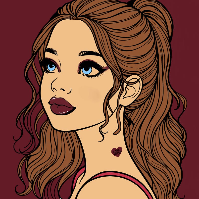 beautiful realistic girl