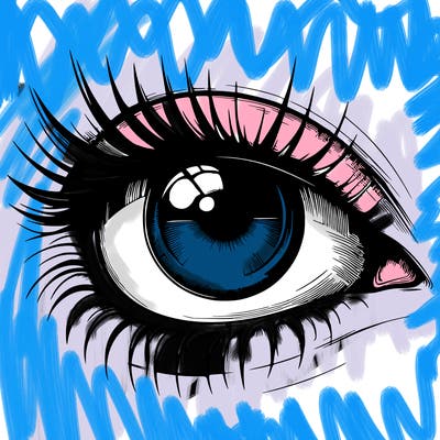 realistic eye