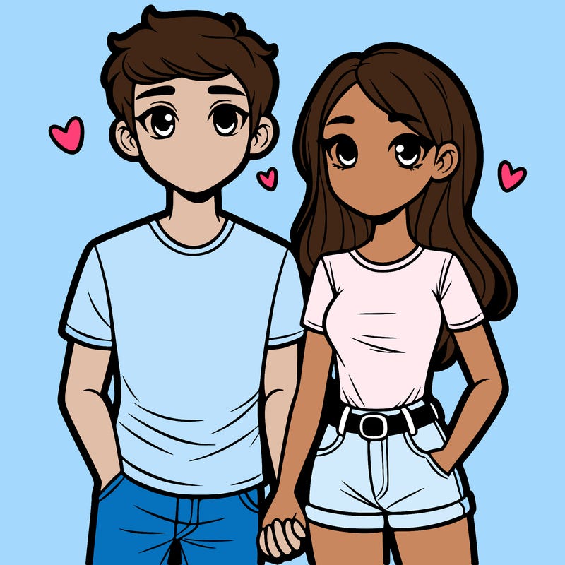 boyfriend and girlfriend