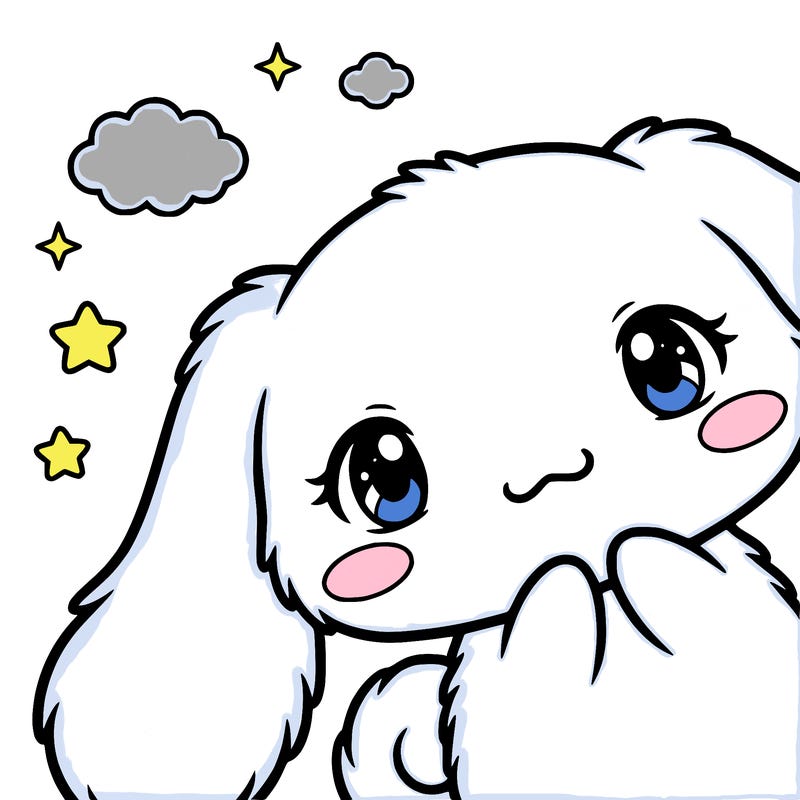 anime cinnamoroll cute fluffy