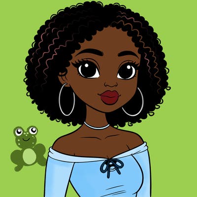 beautiful black girl