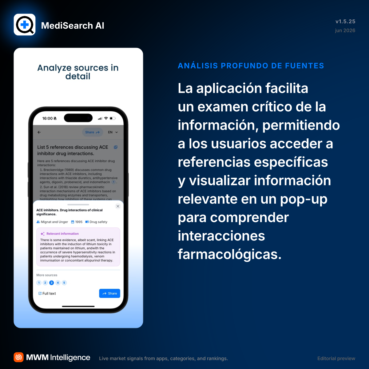 MediSearch AI - App de Medicina | MWM