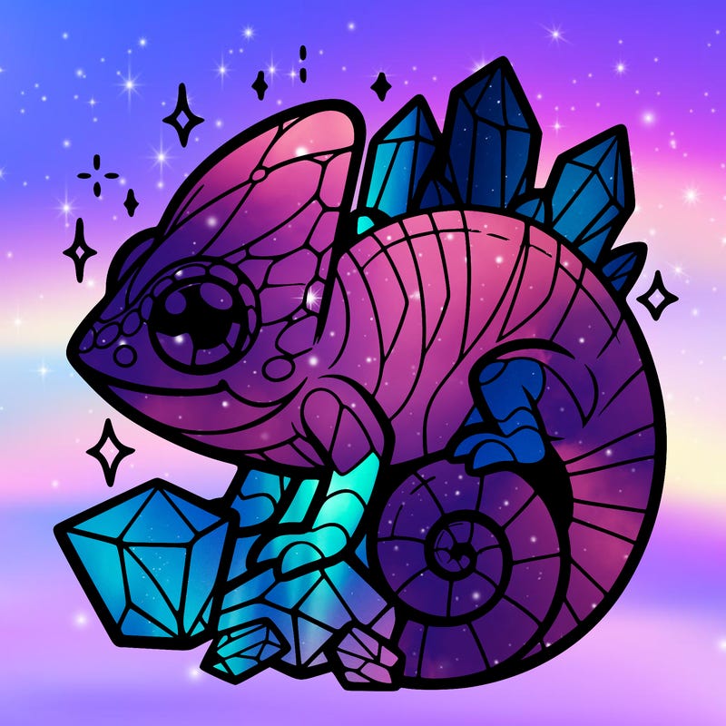 crystal chameleon