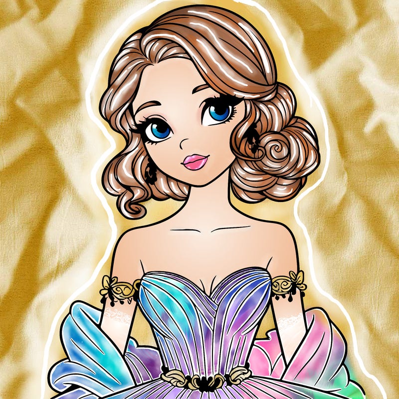 a pretty elegant lady