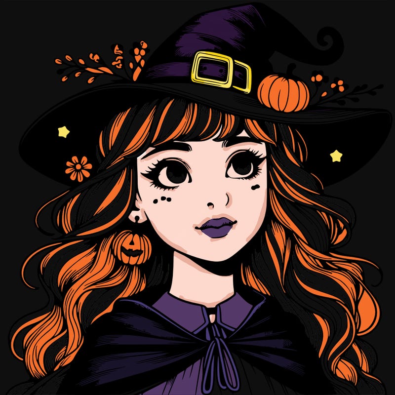 halloween realistic girl