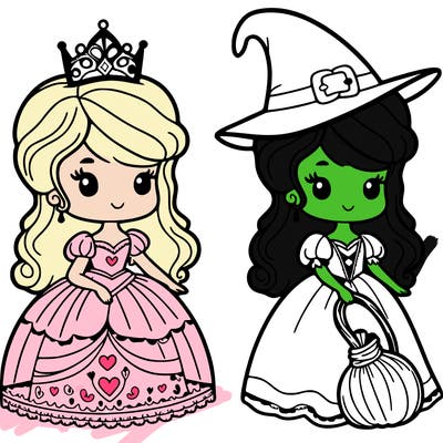 princess as a witch