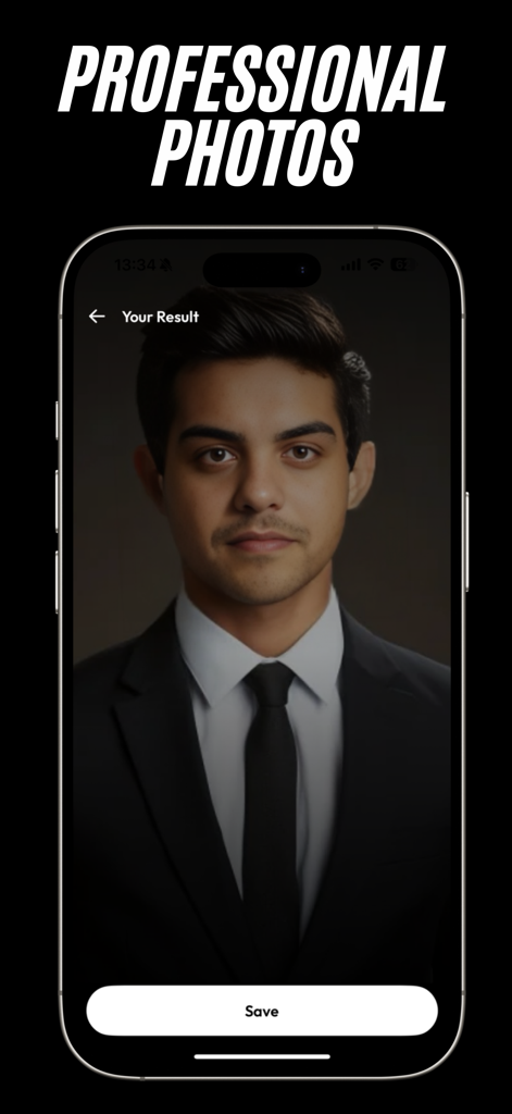 Retrato profesional corporativo generado por IA de un hombre con traje