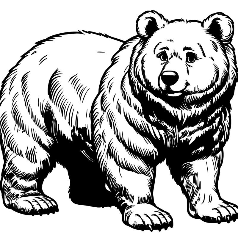 realistic bear