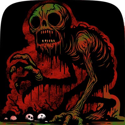 scary horror creature