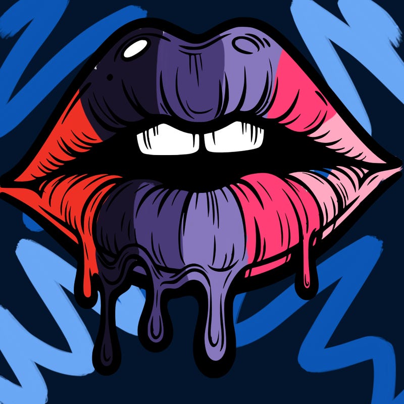 lips that look realistic and drip
