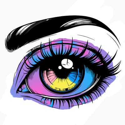 realistic eye