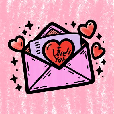 love letter envelope
