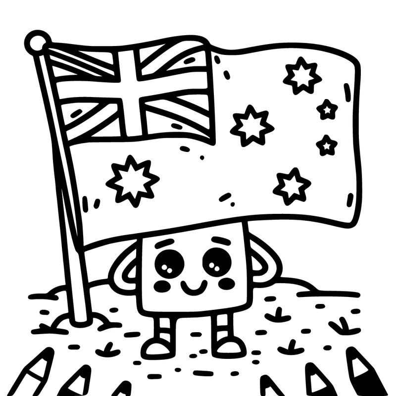 the australian flag