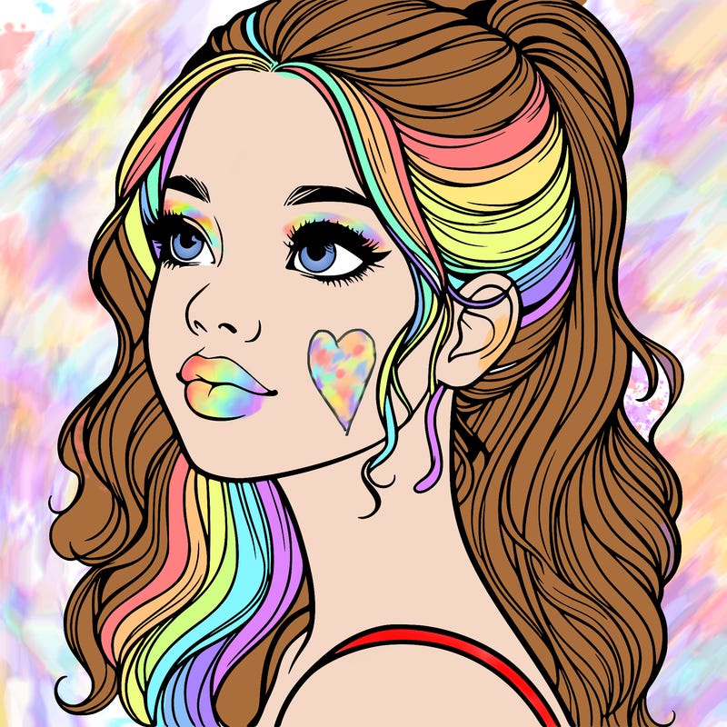 beautiful realistic girl