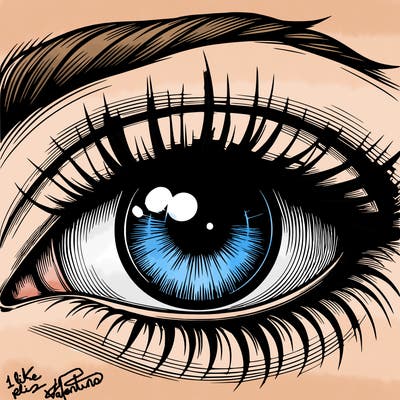 realistic eye