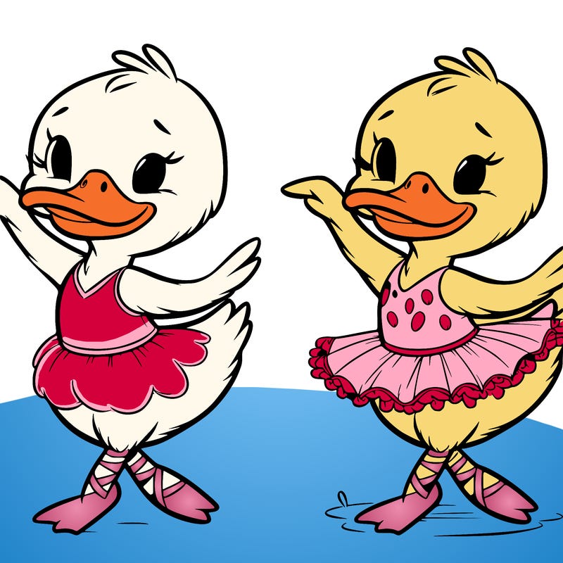 duck dancing ballet