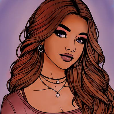 detailed realistic girl