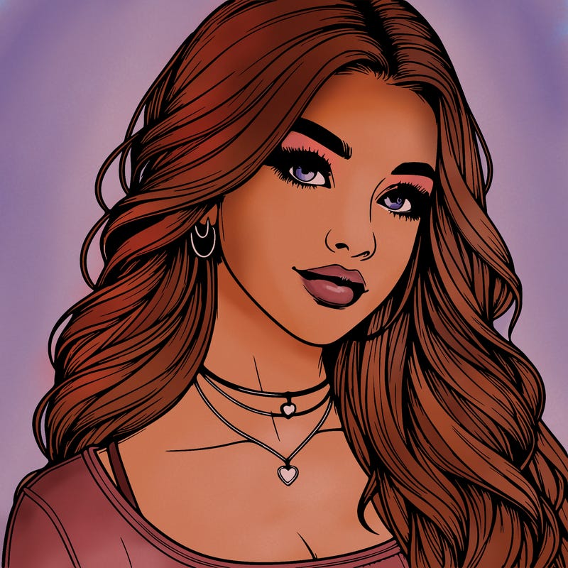 detailed realistic girl