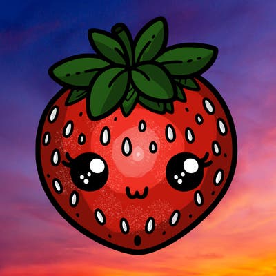 cute strawberry