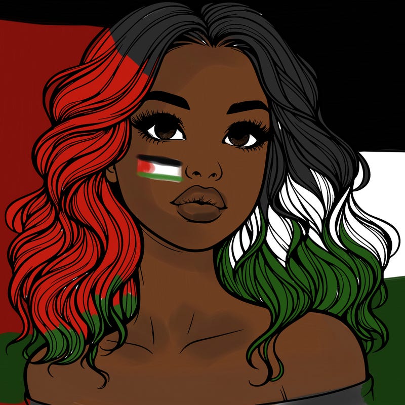 realistic girl with wavy hair and lips