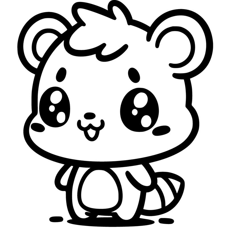 simple animal character