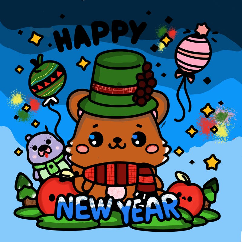 message : happy new year
