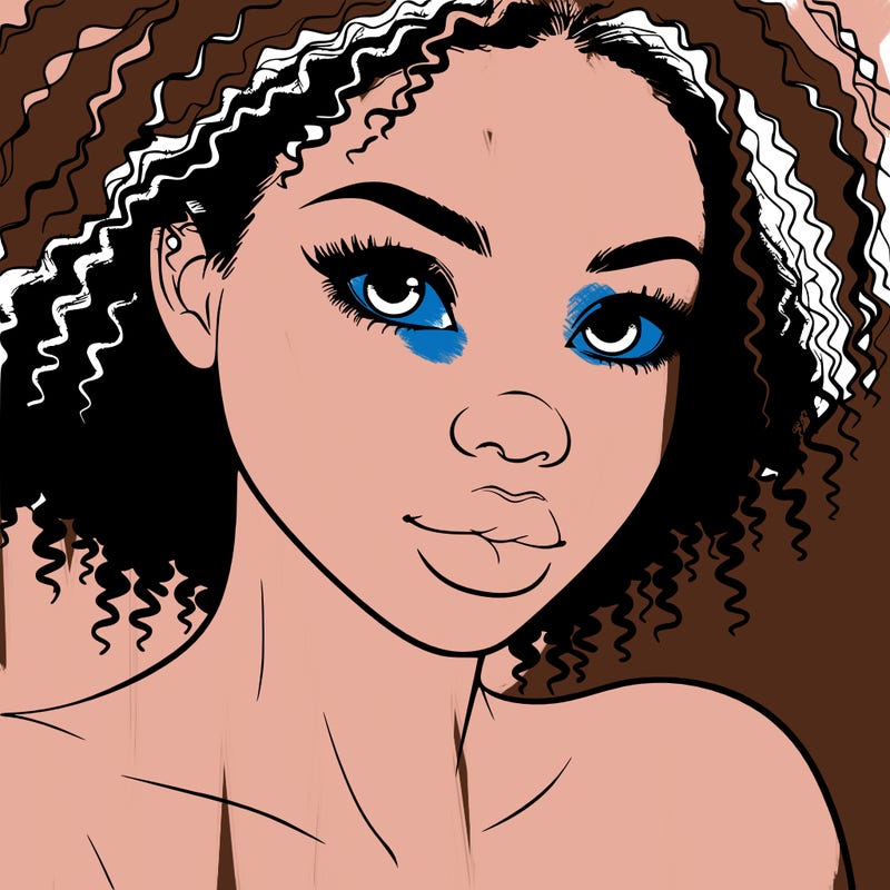 realistic black girl