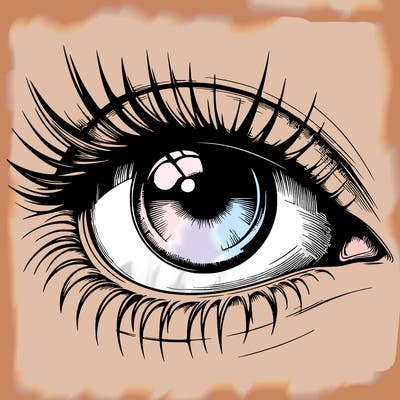 realistic eye