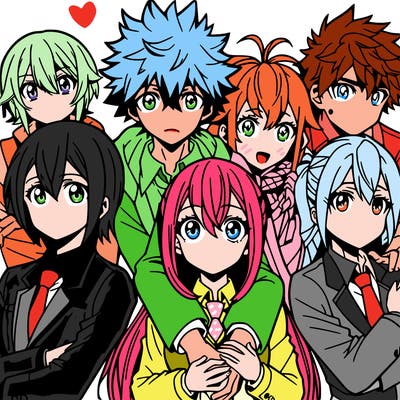 anime movies characters.