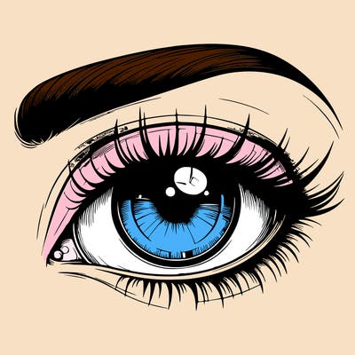 realistic eye