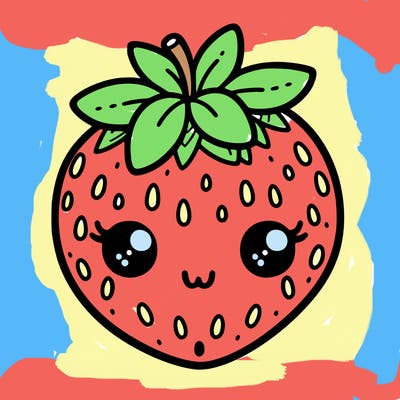 cute strawberry