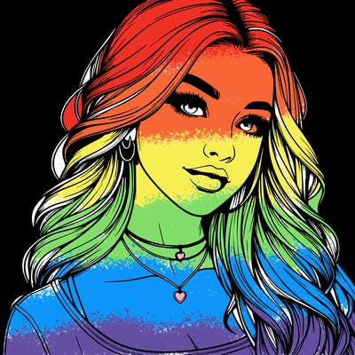 detailed realistic girl