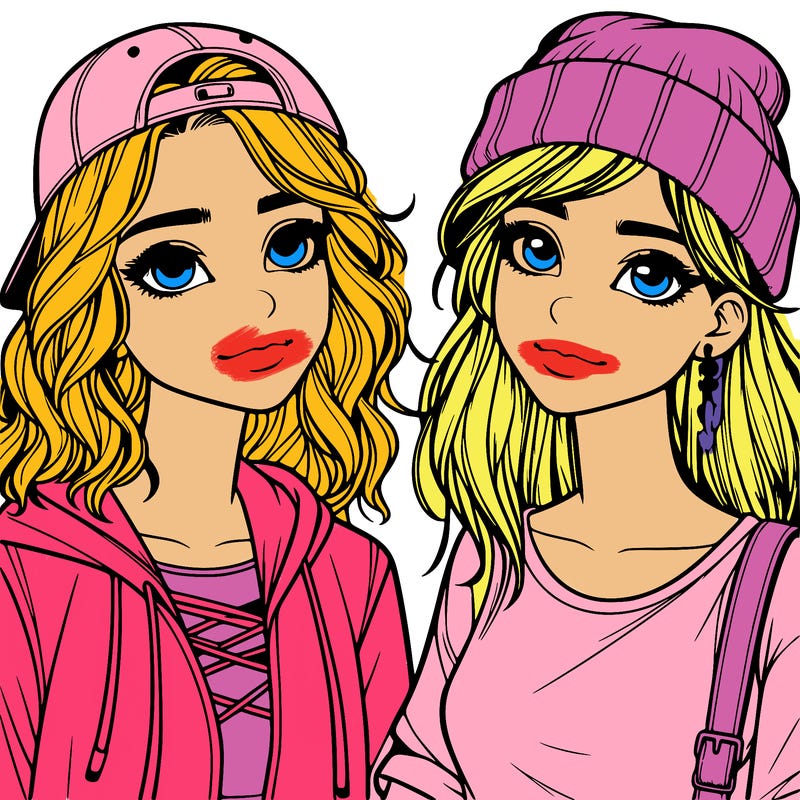 realistic teenager girls