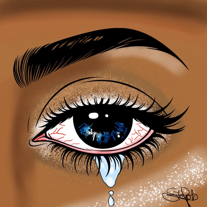 eye closed realistic