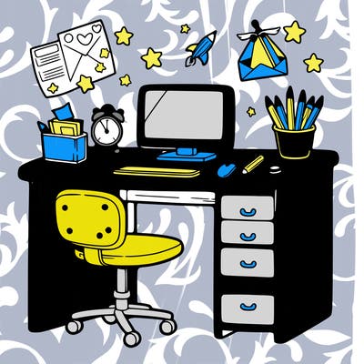 a desk