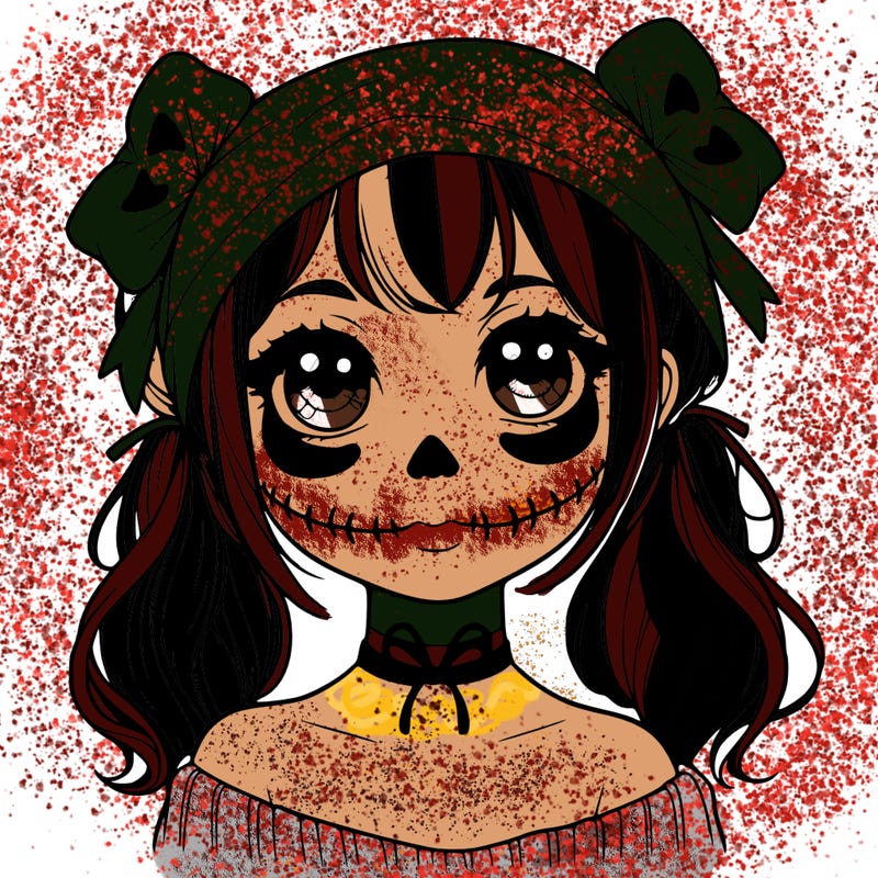 realistic girl halloween