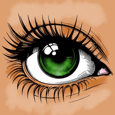 realistic eye