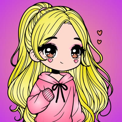 cute girl realistic