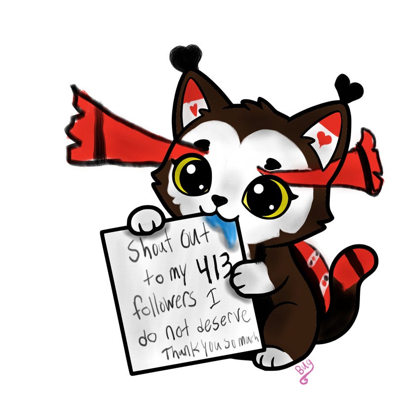 a small cat with a blank sheet of paper in its hand. the cat is sooooooo cute!