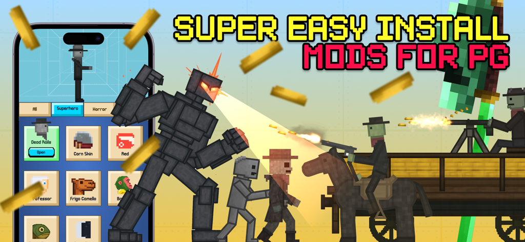 Mods for PG - Ragdoll Sandbox - Productivity App | MWM