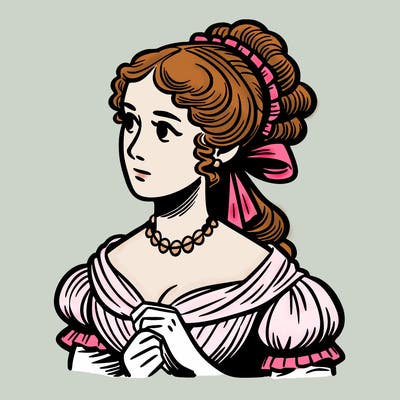 a woman from the 1800’s