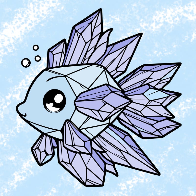 crystal fish