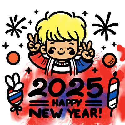 happy new year 2025 wish