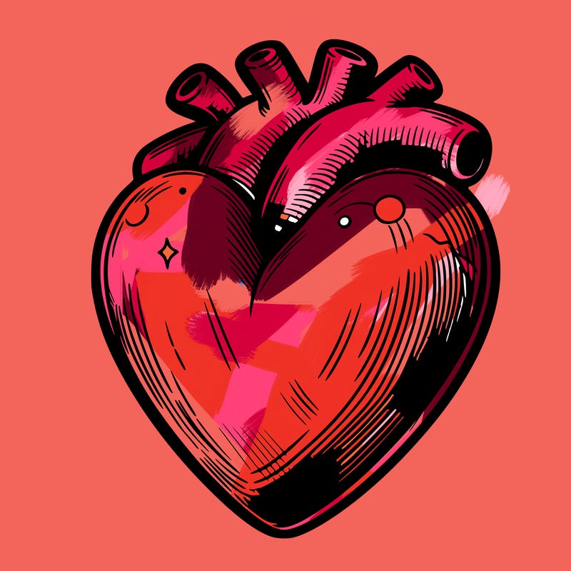 realistic heart
