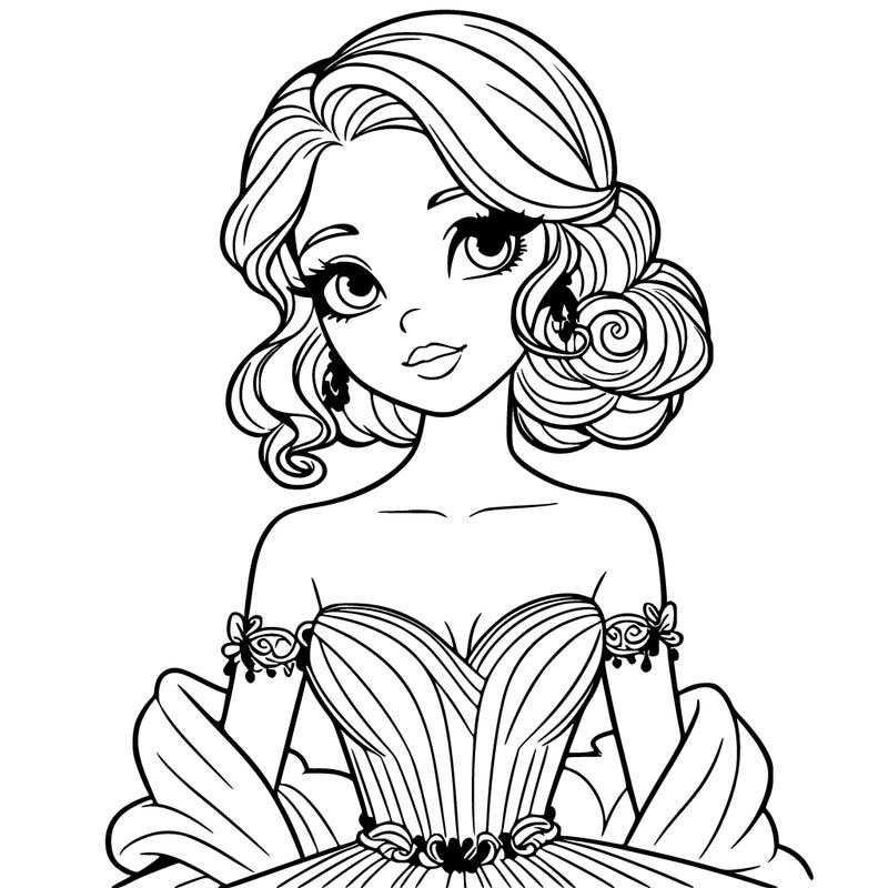 a pretty elegant lady