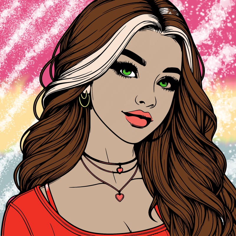 detailed realistic girl